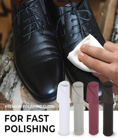 Original Shoe Polish & Care Kit - Leather Shoe Shine Kit for Men & Women w/Brown, Black, Neutral Polish Leather Boot Care Kit